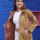 Bagru Cotton Printed Reversible Quilted Jackets