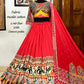 New Navratri Designer Navratri Lehenga with Muslin Cotton